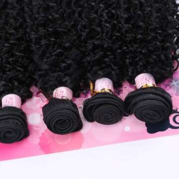 FRELYN Kinky Curly Hair Bundles for Gorgeous Styles