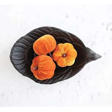 Decorative Cast Iron Turkey Dish Perfect for Thanksgiving