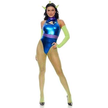 Forplay Women's The Chosen One Sexy Movie Character Costume Adult Costume, Blue, M/L
