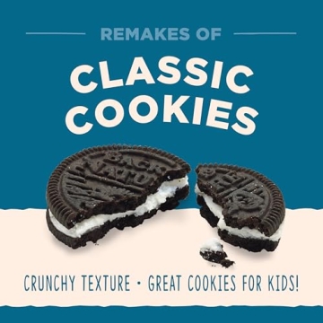 Back to Nature Classic Creme Sandwich Cookies - Dairy Free, Non-GMO, Made with Wheat Flour, Delicious & Quality Snacks, 12 Ounce (Pack of 6)