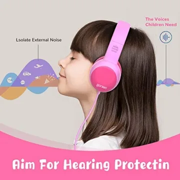 Gorsun Kids Headphones - Safe, Adjustable & Durable