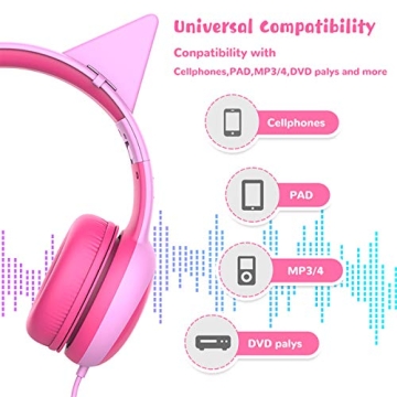 Gorsun Kids Headphones - Safe, Adjustable & Durable