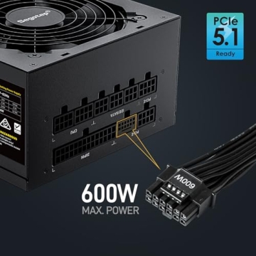 Segotep 750W Power Supply for Gaming and PC Builds