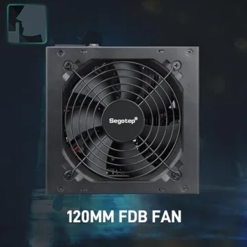 Segotep 750W Power Supply for Gaming and PC Builds