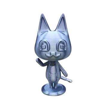 Silk Silver Blue PLA 1.75mm 1KG 3D Printer Filament 2.2 LBS Spool 3D Printing Material CC3D Shine Si...