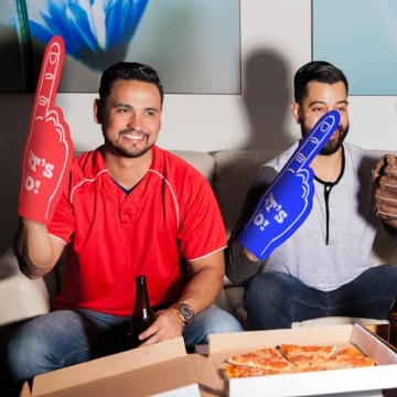 Wettarn 6 Pack Giant Foam Fingers for Sports Cheers