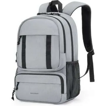 BAGSMART College Laptop Backpack - Ergonomic & Lightweight