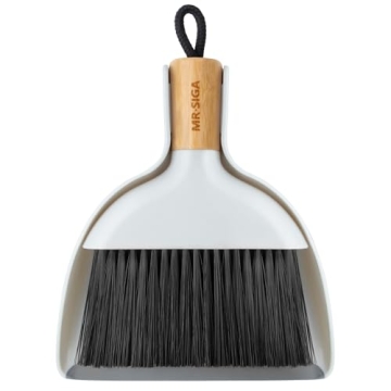 MR.SIGA Mini Dustpan and Brush Set for Effortless Cleaning