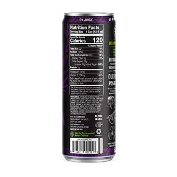 Sambazon Organic Energy Drink with Acai and Passionfruit