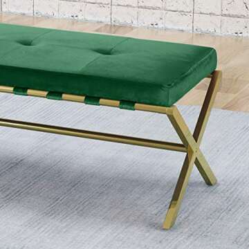 Glamorous Christopher Knight Home Ella Cushioned Bench