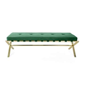 Glamorous Christopher Knight Home Ella Cushioned Bench
