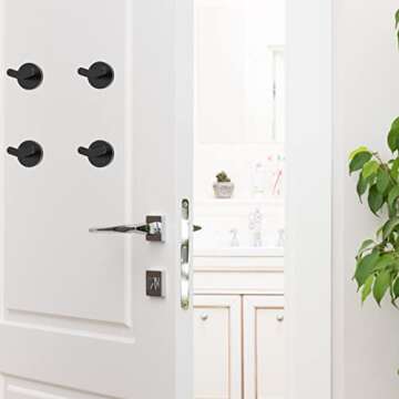 Ant Mag Magnet Hooks Heavy Duty 140LBS V Shaped Neodymium Magnetic Hooks with Rare Earth Magnets for Hanging Utensils Grills Keys Coats for Home Kitchen Refrigerator