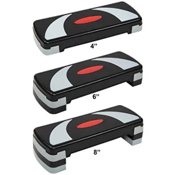 Fitvids Step Aerobic Platform with Adjustable Height