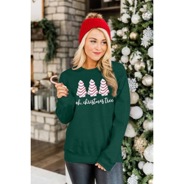 BANGELY Christmas Sweatshirt for Women Stylish Pullover