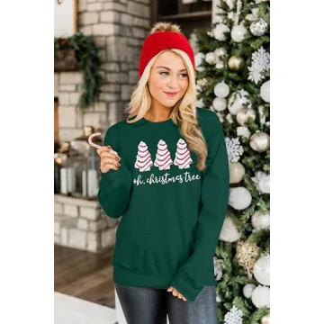 BANGELY Christmas Sweatshirt for Women Stylish Pullover
