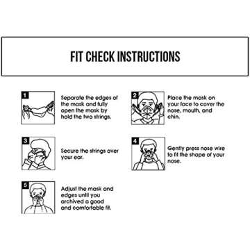 [GOOD DAY]BLACK KF94 Certified SINGLE Use Dust Masks 10 pcs of Individual Package for ADULT - BLACK with Free Gift (4 Masks)