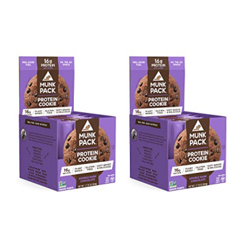 Munk Pack Double Dark Chocolate Protein Cookie Vegan Gluten-Free