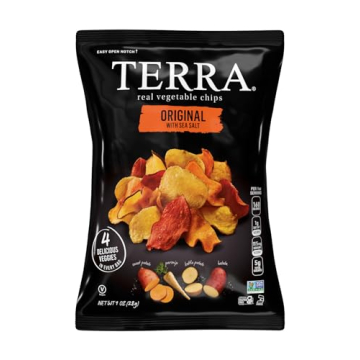 Terra Original Chips - Crunchy Vegetable Snack Pack of 24