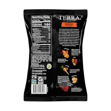 Terra Original Chips - Crunchy Vegetable Snack Pack of 24