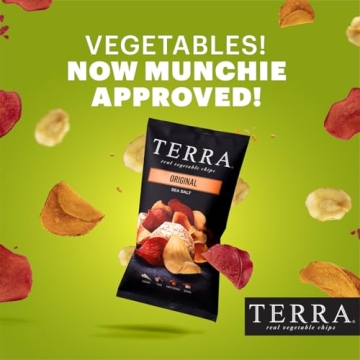 Terra Original Chips - Crunchy Vegetable Snack Pack of 24