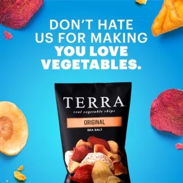 Terra Original Chips - Crunchy Vegetable Snack Pack of 24