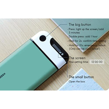 Unlock Focus with Portable Phone Lock Box with Timer