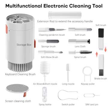 QINGLER 20 in 1 Laptop Phone Screen Cleaner Kit for All Devices