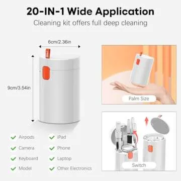 QINGLER 20 in 1 Laptop Phone Screen Cleaner Kit