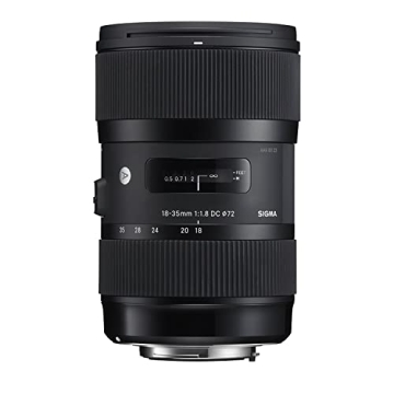Sigma 18-35mm F1.8 Art DC HSM Lens - Exceptional Quality for Photographers