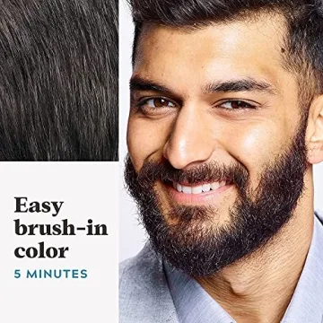 Just For Men Beard Color Gel Darkest Brown - Fast & Easy