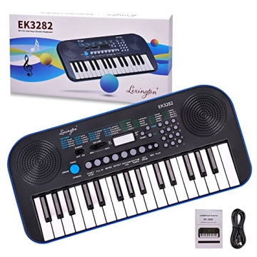 Lexington EK3282 32-Key Mini Keyboard Piano - Perfect Musical Gift for Kids
