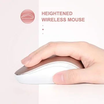 Stylish seenda Wireless Noiseless Mouse for Comfortable Use