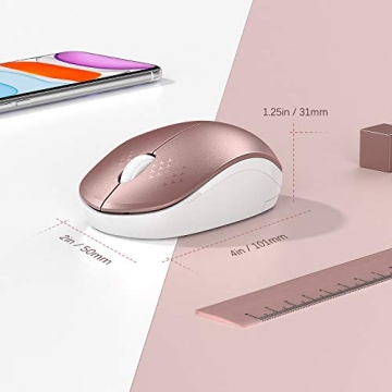 Stylish seenda Wireless Noiseless Mouse for Comfortable Use