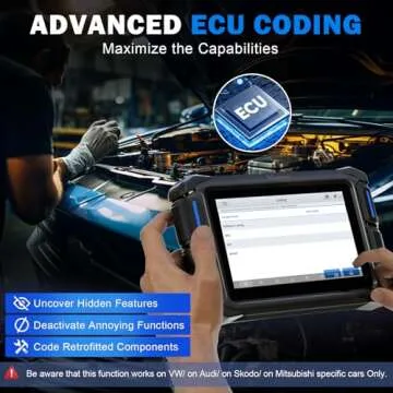 VD70 Bi-Directional OBD2 Scanner for Comprehensive Diagnostics