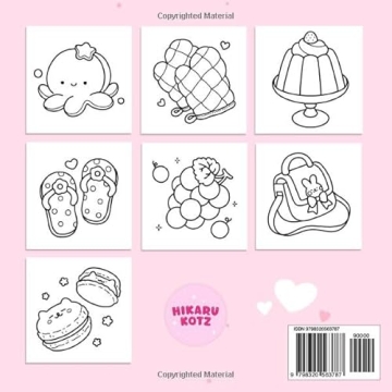 Easy Cute Coloring Book for All Ages Fun Activity