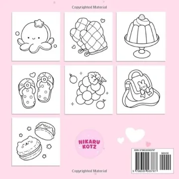 Easy Cute Coloring Book for All Ages Fun Activity