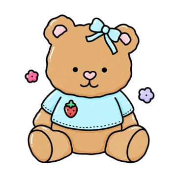 Easy Cute Coloring Book for All Ages Fun Activity