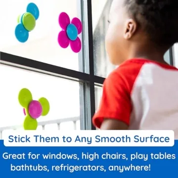 Fat Brain Toys Whirly Squigz - Colorful Fun for Kids