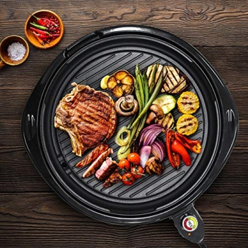 Elite Gourmet EMG-980BSC Indoor Electric Grill for All Ages