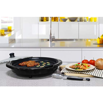 Elite Gourmet EMG-980BSC Indoor Electric Grill for All Ages