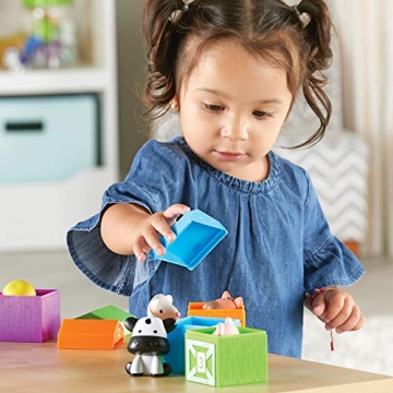 Peekaboo Learning Farm Toy Set for Toddlers 18+ Months