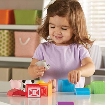 Peekaboo Learning Farm Toy Set for Toddlers 18+ Months