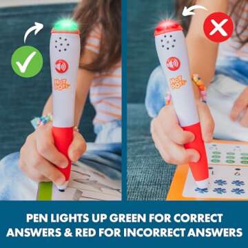 Educational Insights Hot Dots Kindergarten Workbook, Classroom Essentials, Ages 5+