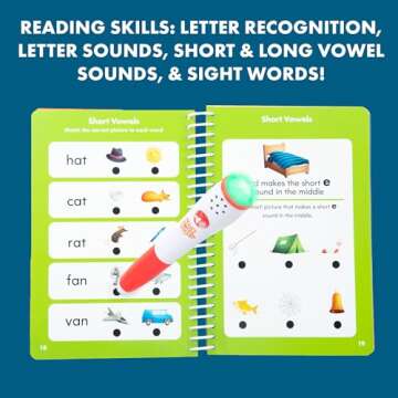 Educational Insights Hot Dots Kindergarten Workbook, Classroom Essentials, Ages 5+