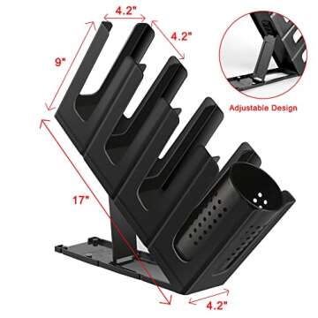 Cairondin Paper Cup and Lid Holder with Straw Organizer, Disposable Coffee Cup Dispenser for Counter...