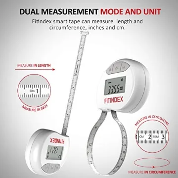 FITINDEX Smart Body Measuring Tape for Easy Body Measurements