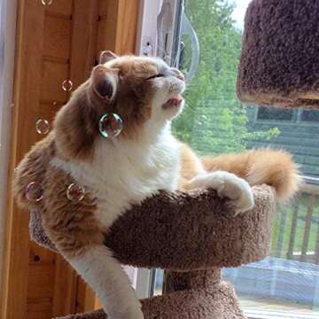 Pet Qwerks Incredibubbles - Long Lasting Catnip Bubbles for Cats - 20 ML