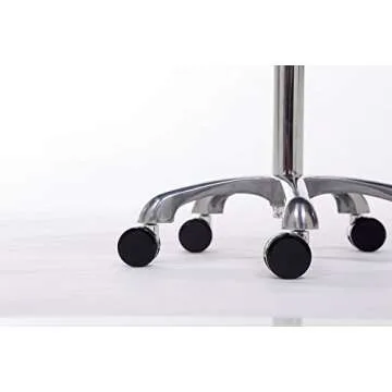 FRNIAMC Heavy-Duty Hydraulic Saddle Chair for Office