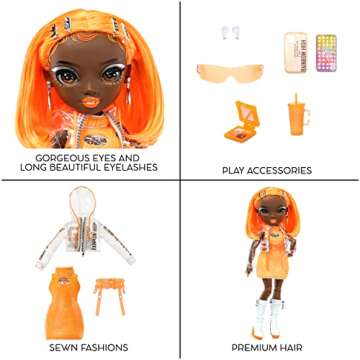 Rainbow High Michelle Fashion Doll with Stylish Accessories