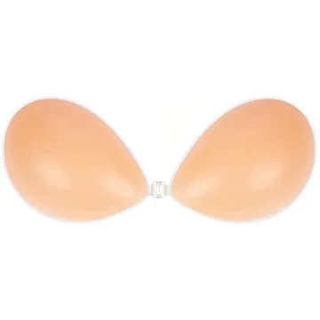 MITALOO Adhesive Bra Invisible Strapless Backless Bra Sticky Push up Silicone Bra for Women Light Nu...
